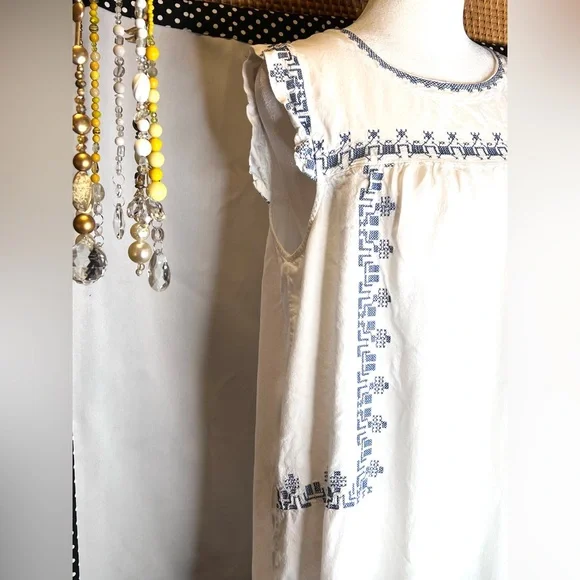 American Eagle Outfitters Indian Made Boho Dress Size Large - Picture 3 of 6